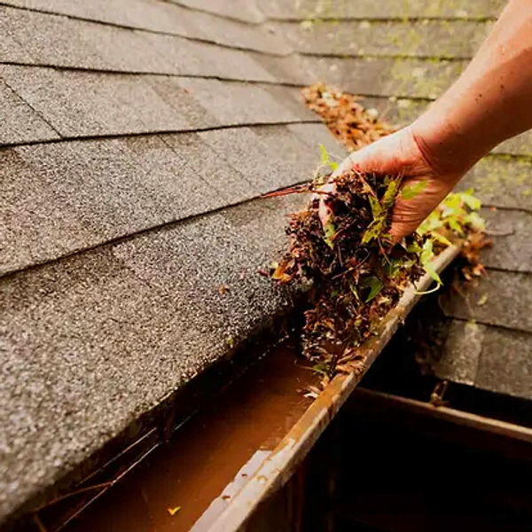 Professional gutter cleaning service by Barry's Gutter and Home Repair